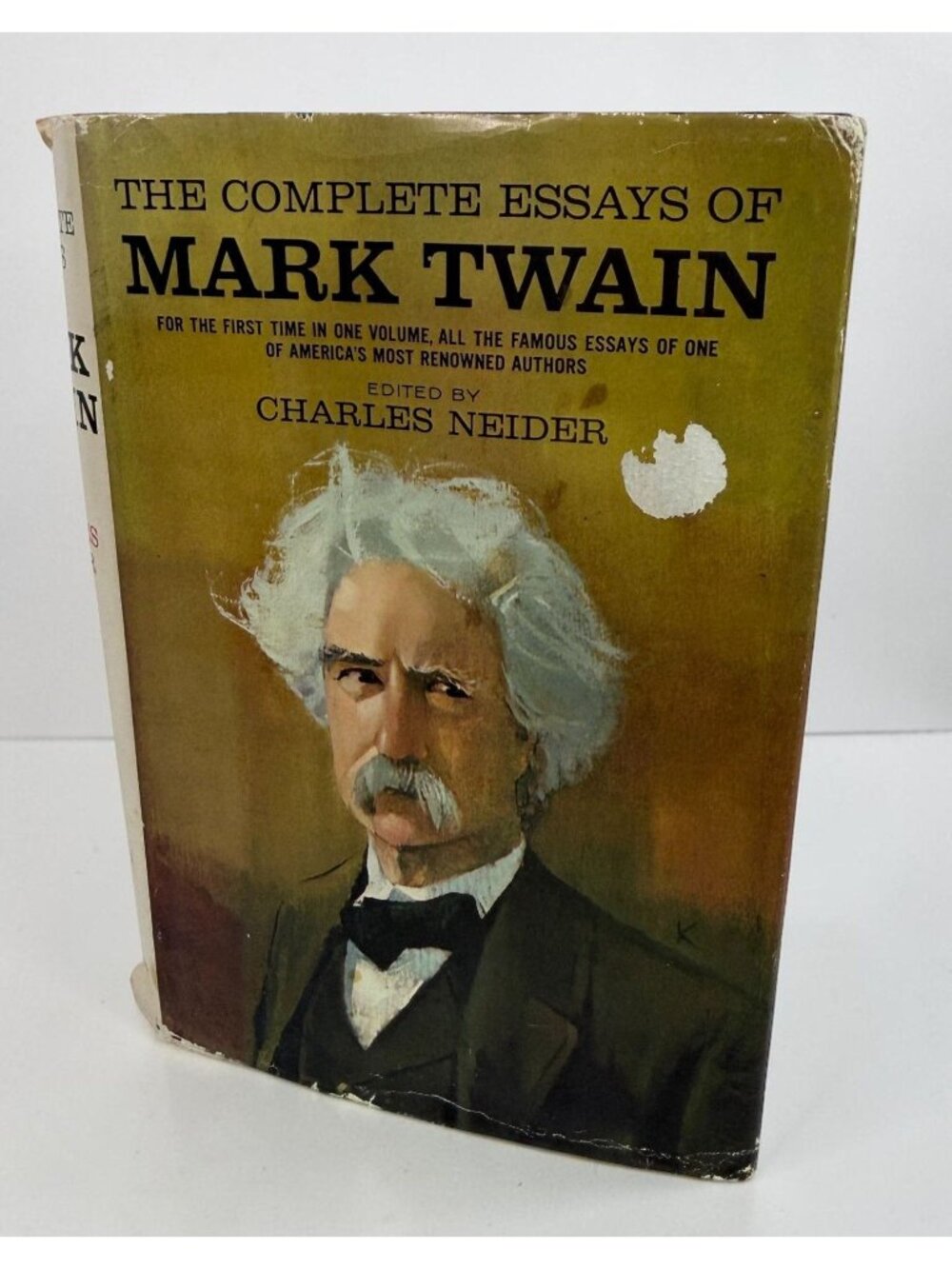 The Complete Essays of Mark Twain Edited By Charles Neider 1st Edition Hardcover